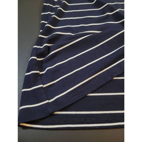 Vince Camuto Women's Short Sleeves Striped Stretch Top Size XS - Picture 7 of 8